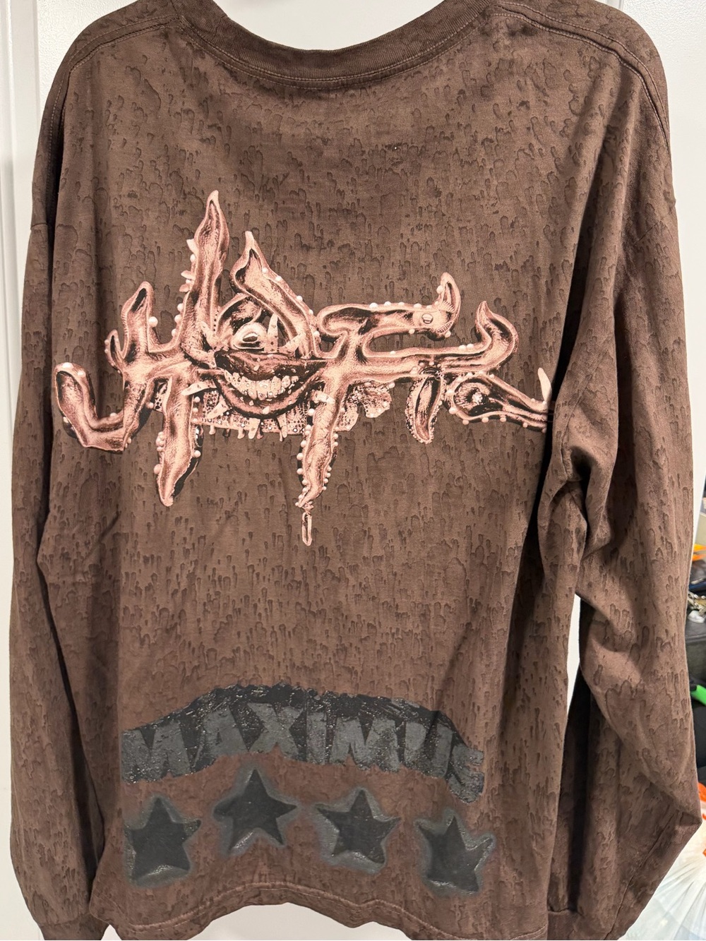 Graphic Long-Sleeve Shirt from Maximus tour Travis Scott